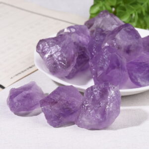 Natural Light Amethyst Rough Stone Aromatherapy Diffuser Stone Natural Light Amethyst Rough Stone Aromatherapy Diffuser Stone