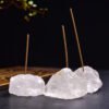Natural Crystal Incense Holder