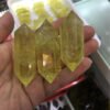 Natural Citrine Double Pointed Column Citrine Hexagonal Column Rough Stone