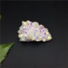 Natural White Crystal Cluster Colorful Electroplated Crystal Raw Stone Cluster - Image 4