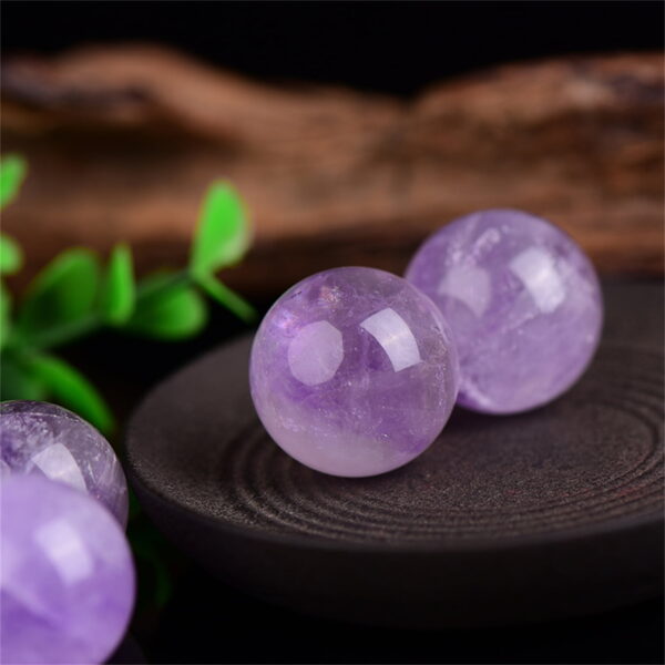 Natural Amethyst Ball Ornament Natural Amethyst Ball Ornament