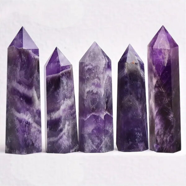 Natural Amethyst Column Amethyst Ornament