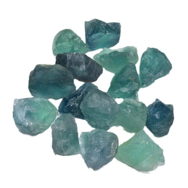 Natural Crystal Green Fluorite Raw Stone