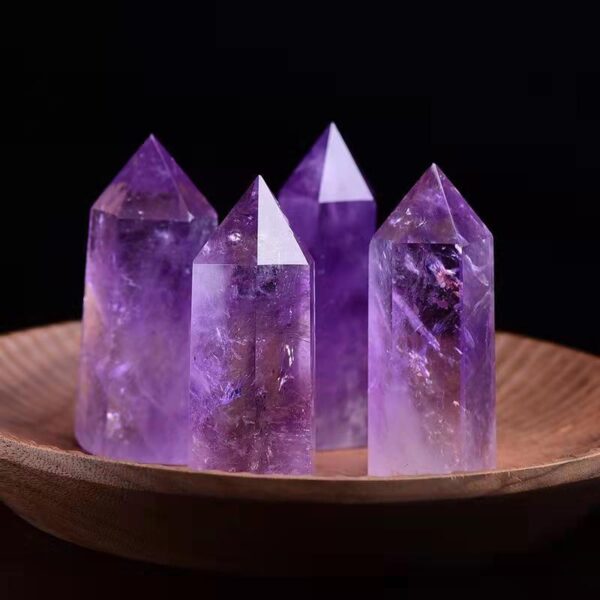 Amethyst Column Amethyst Rough Stone