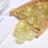 Natural Yellow Crystal Round Ball - Image 2