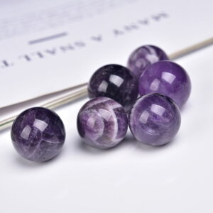 Natural Dream Amethyst Round Ball Home Craft Ornament