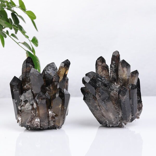 Natural Brown Quartz Cluster Smoky Quartz Cluster