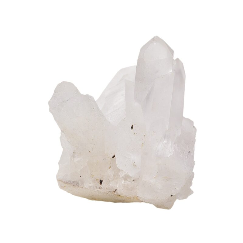 Natural White Crystal Cluster Ornament Raw Stone Cluster