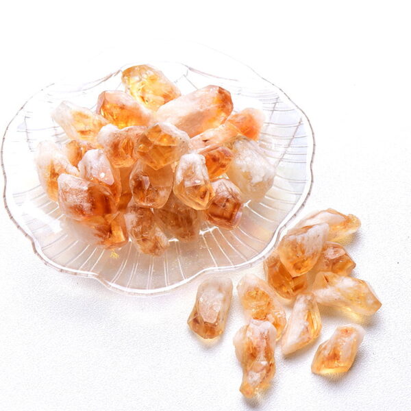Natural Citrine Raw Stone Aromatherapy Diffuser Stone