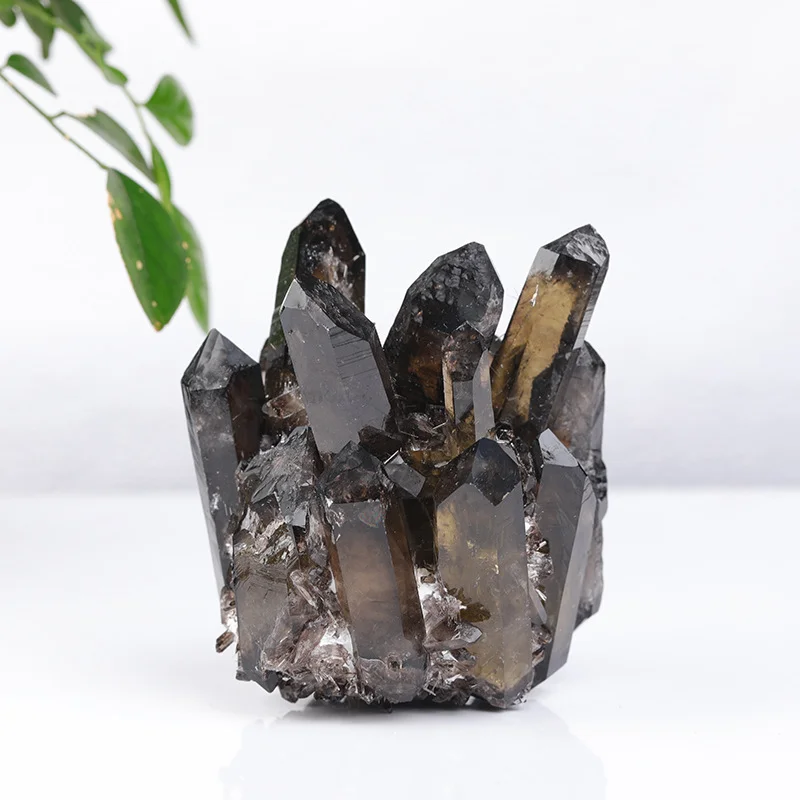 Natural Brown Quartz Cluster Smoky Quartz Cluster