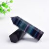 Natural Colorful Fluorite Hexagonal Single Point Crystal