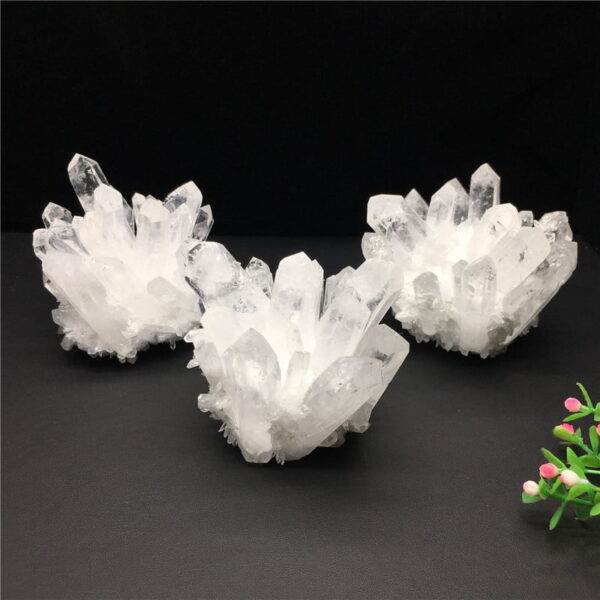 Natural White Crystal Cluster Crystal Rough Stone