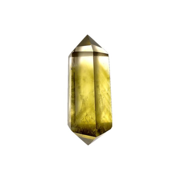 Natural Citrine Double Pointed Hexagonal Prism