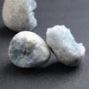 Natural Blue Crystal Cave Raw Stone Ornament Craft