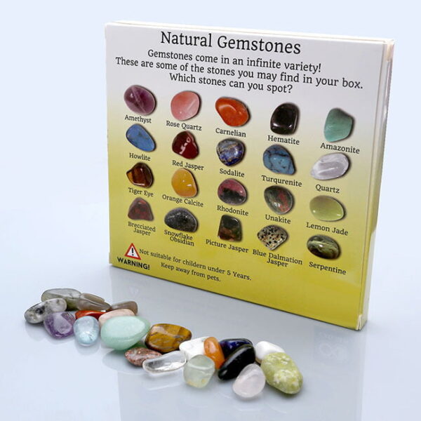 Natural Energy Crystal Shaped Stone Set Ornament Natural Energy Crystal Shaped Stone Set Ornament