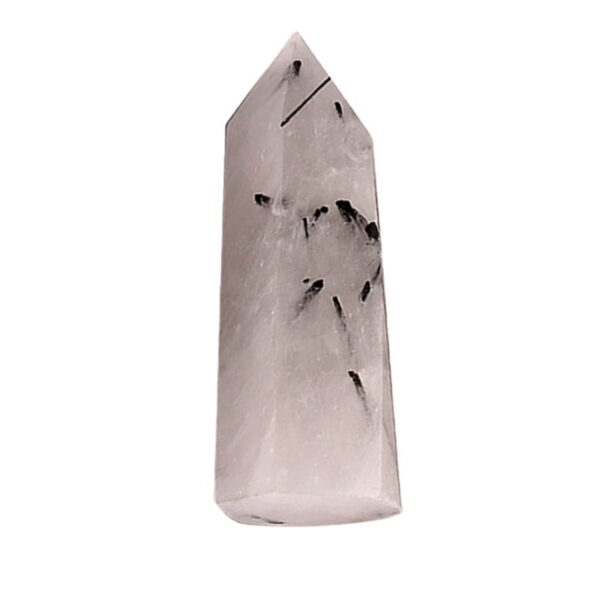 Natural Crystal Column Black Tourmaline Black Hair Crystal Tourmaline Column