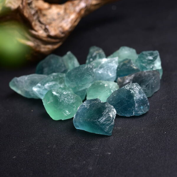 Natural Crystal Green Fluorite Raw Stone