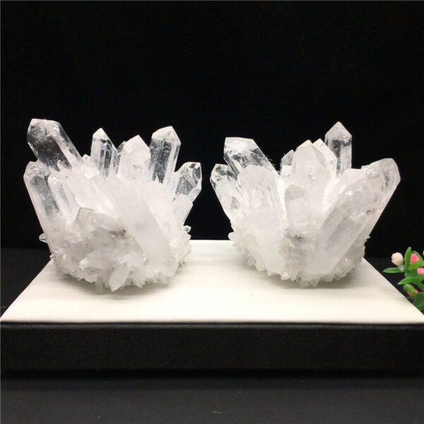 Natural White Crystal Cluster Crystal Rough Stone