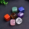 Natural Crystal Raw Stone Seven Color Gemstone Gift Box Set Polished Shaped Ore