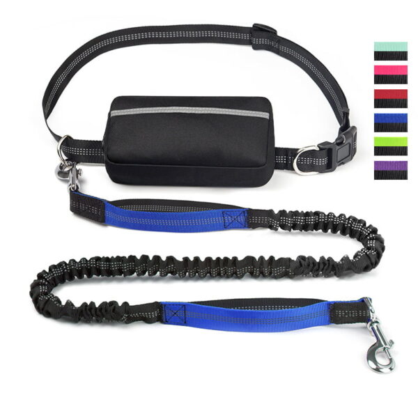 Pet Sports Running Waist Bag Dog Rope Pet Sports Running Hands Free Waist Bag Dog Leash
