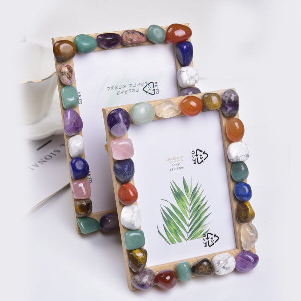 O1CN01lH3qbH1RG3pa8PWDL_!!2211574462083-0-cib Natural Colorful Crystal Photo Frame