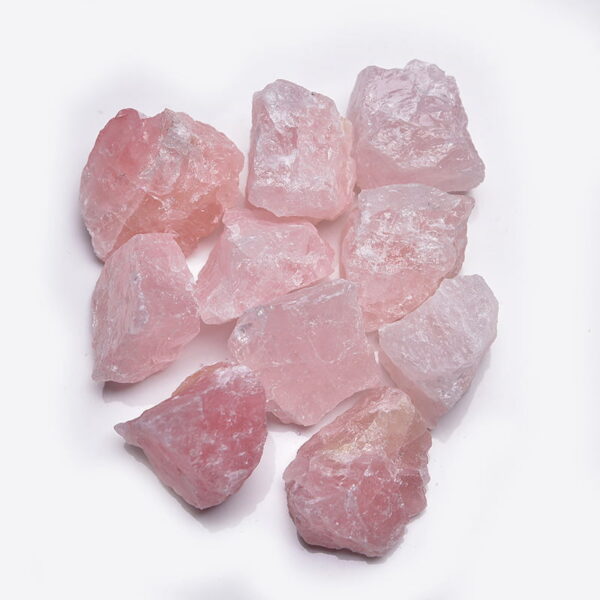 Natural Rose Quartz Stone Aromatherapy Crystal Diffuser Stone