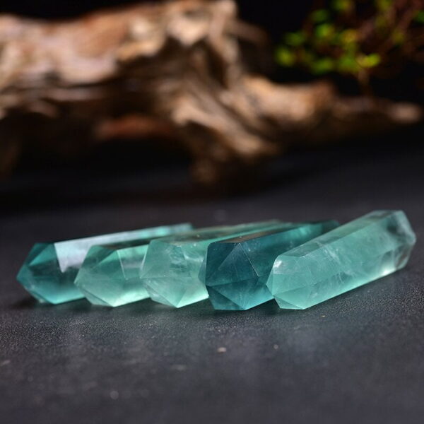 Natural Crystal Green Fluorite Rough Stone
