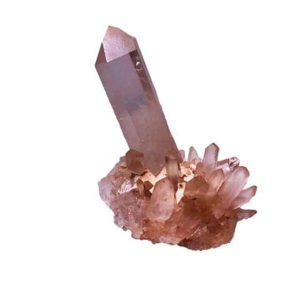 Natural White Crystal Cluster Raw Stone Home Ornament Decoration