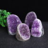 Natural Amethyst Cluster Amethyst Geode Home Office Decoration Natural Amethyst Cluster Amethyst Geode Home Office Decoration
