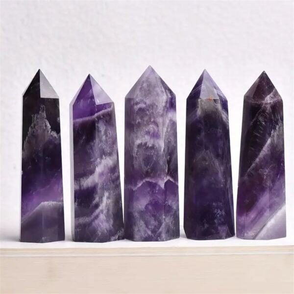 Natural Amethyst Column Amethyst Ornament