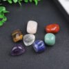 Natural Crystal Raw Stone Seven Color Gemstone Gift Box Set Polished Shaped Ore