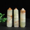 Natural Crystal Afghanistan Jade Hexagonal Prism Raw Stone - Image 4