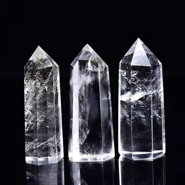 O1CN01t8WE2C23OicMTaadK_!!2209440247246-0-cib White Crystal Single Pointed Hexagonal Prism