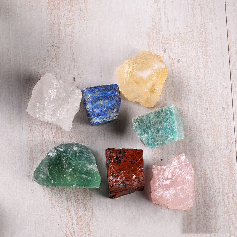 Natural Color Crystal Raw Stone Demagnetizing Stone Aromatherapy Stone Diffuser Stone Craft Decoration Ornament
