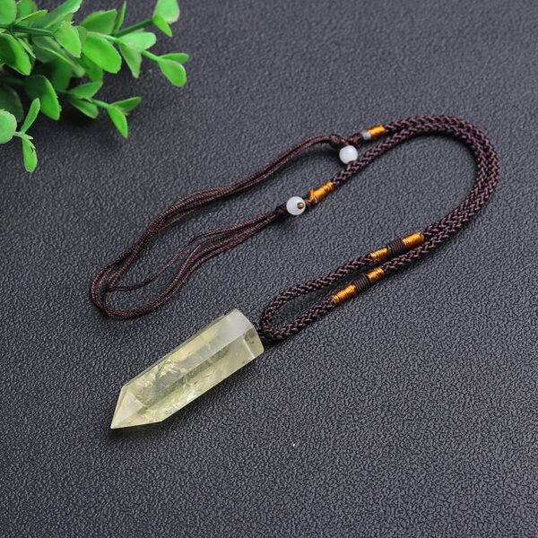 O1CN01trSe3q1j2vTRn86f0_!!2208437594491-0-cib Natural Citrine Hexagonal Prism Raw Stone Pendant Necklace