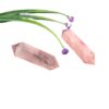 Natural Rose Quartz Double Pointed Column - Image 5
