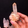 Natural White Crystal Cluster Raw Stone Home Ornament Decoration - Image 2