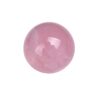 Natural Pink Crystal Round Ball Ornament Craft - Image 5