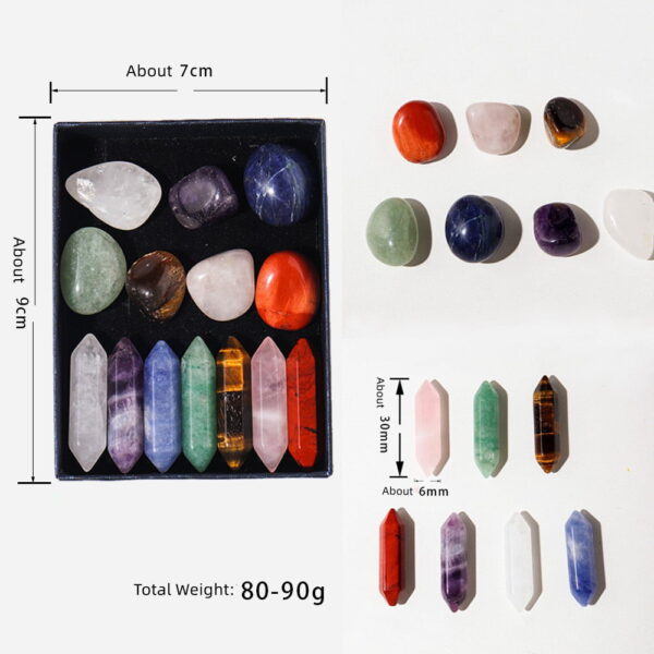 O1CN01vfOYaX25juO6i5t3K_!!2207270167563-0-cib Natural Crystal Colorful Irregular Rough Stone Set