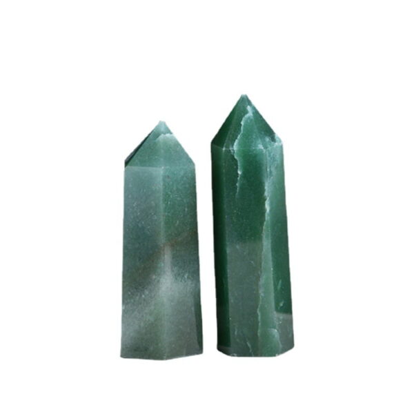 Natural Aventurine Crystal Column Rough Stone