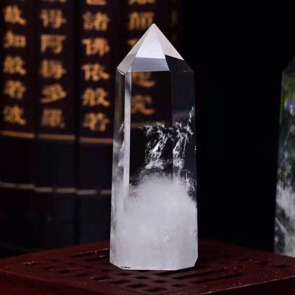 O1CN01xE6jCL23Oic8q54rq_!!2209440247246-0-cib White Crystal Single Pointed Hexagonal Prism