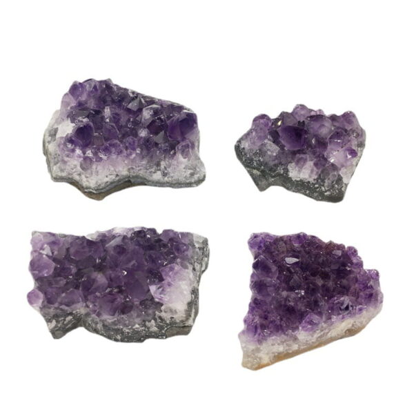 Natural Amethyst Block Incense Holder