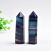 Natural Colorful Fluorite Hexagonal Single Point Crystal - Image 5