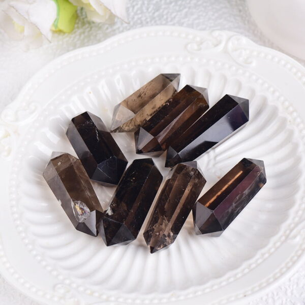 O1CN01zqiy0l1j2vQ90xwO8_!!2208437594491-0-cib (1) Natural Brown Quartz Smoky Quartz Column