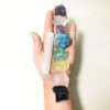 Natural Crystal Colorful Rough Stone Set Mineral Specimen 9pcs/box