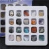 Natural Crystal Agate Ore Stone Mineral Raw Stone Specimens 20pcs/box - Image 2