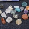Natural Crystal Agate Ore Stone Mineral Raw Stone Specimens 20pcs/box - Image 3