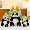 Cute Panda Dragon Plush Doll