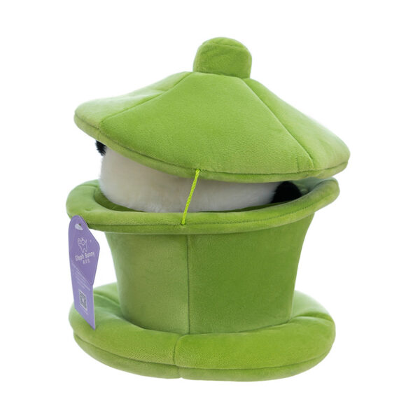 Cute Plush Bowl Tea Panda Doll