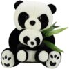 Panda Plush Hugging Bamboo Mother Child Panda Pillow Panda Doll